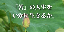 苦の人生をいかに生きるか